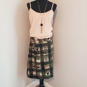 Lane Bryant Plaid Short Skirt